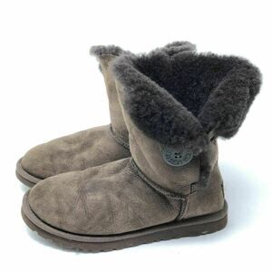 UGG Australia Women's Brown Bailey Button Boots Size 6